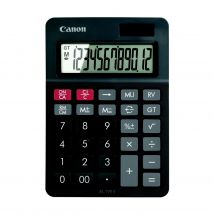 Calculatrice de bureau Canon AS-120 II - 12 chiffres - Gris foncé