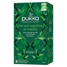 Thé vert Matcha Pukka - Boîte de 20 sachets