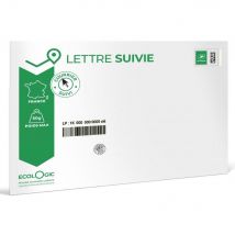 Enveloppes pré-timbrées La Poste - Lettre verte suivie -J+3 - Format C5, 162 x 229 mm - 50 g - Soumis à conditions - Lot de 100