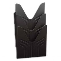 Trieur Mural Avery Pour Format A4 - Noir - Lot De 3