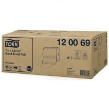 Essuie-mains Tork Advanced - 120069 - pour distributeur Matic H1 - 150 m x 21 cm - 2 plis - blanc - rouleau