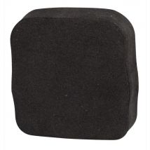 Brosse magnétique Naga pour tableau en verre - Noir