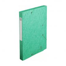 Boîte de Classement Cartobox - dos 25 mm - 240 x 320 mm pour format A4 - vert - Lot de 25