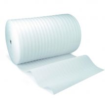 Film mousse polyéthylène Raja - Rouleau l. 100 cm x L. 250 m - Transparent