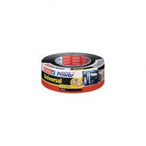 Universal ruban adhésif Extra Power - 50 mm x 50 m - tissu renforcé - noir - rouleau 50 mètres