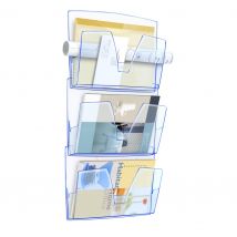 Présentoir mural Cep Ice Blue 170 i transparent bleu