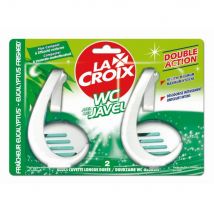 Bloc WC Lacroix eucalyptus - blister de 2 blocs