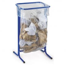 Support sac sur pied - 110L - bleu