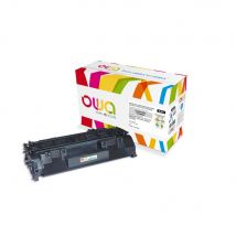 Cartouche laser OWA K15120OW compatible HP 05A CE505A - noir - 2300 pages