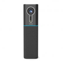 Caméra tour de conférence tout-en-un Port Connect avec recadrage automatique IA + Micro + Haut-parleur - USB-C to USB-A - 5 personnes - Noir