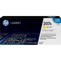 HP 307A - CE742A - cartouche de toner - 1 x jaune - 7 300 pages - pour Color LaserJet Professional CP5225, CP5225dn, CP5225n