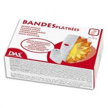 Plâtre à moulages / Etui de bande plâtrées / 4 bandes 8cmx3m Ecole