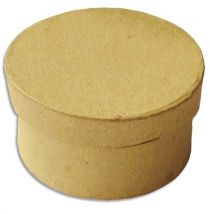 Boîte carton petit modèle ronde diamète 7 cm - Lot de 10