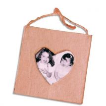 Mini cadre carton cour - Lot de 10