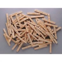 Sachet de 400 éléments pour pinces à linge (sans attaches métalliques)