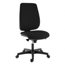 Siège de bureau Enkore tissu non feu M1 - Noir