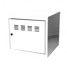 Casier de bureau individuel juxtaposable Box - H 36 cm - blanc