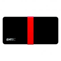 Disque SSD portable X200 Power Plus Emtec - USB-C 3.1 Gen 1 - 128 Go - noir