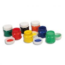 Coffret de 10 x 60ml peinture pour tissu assorties Artplus