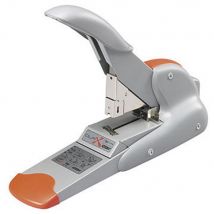 Agrafeuse Rapid Duax grande capacité - pour agrafes duax - gris/orange - 170 feuilles