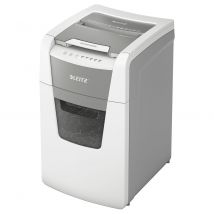 Destructeur de documents Leitz IQ Auto+ Small Office 150 - coupe micro DIN P5 - 150 feuilles - corbeille 44 litres