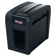 Destructeur de documents Rexel Secure X6-SL - coupe croisée DIN P4 - 6 feuilles - corbeille de 10 litres