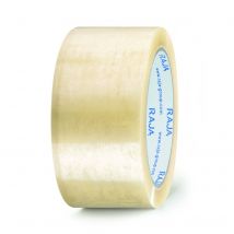 Ruban Adhésif D'Emballage Standard Raja - En Polypropylène 28 Microns 48 Mm X 100 M - Transparent - Lot De 36