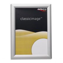 Porte-visuel avec cadre clipsable Deflecto - A4 - livré avec fixation - 24 x 32,7 x 1,2 cm