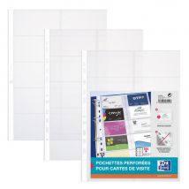 Pochette pour cartes de visite - Qualité + - lot de 10