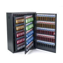 Armoire à clés de luxe en acier Pavo - 300 clés - gris anthracite