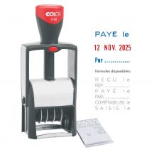 Tampon dateur Colop Classic Line 2160/RL - 3 formules