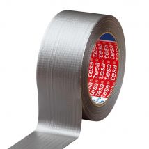 Rouleau De Toile Adhésive Renforcée Tesa Extra-power - 50 Mm X 25 M - Coloris Gris