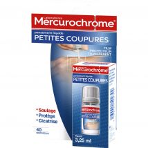 Flacon de pansement liquide petites coupures 3 -25 ml - bouteille 3.25 millilitres