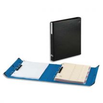 Classeur Innovation IN40D d'Arianex - double mécanisme 4 anneaux en D - pour format A4 - fermeture pression - noir