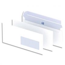 Enveloppes blanches La Couronne - auto-adhésives - 90g - 162 x 229mm C5 - fenêtre 45x100mm - boîte de 200