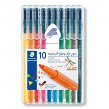 Feutres de coloriage Staedtler Triplus - pochette de 10