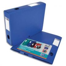Boîte classement non montée Elba Memphis - PP 7/10e - dos 6 cm - bleu