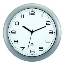 Horloge murale Alba Hornew à quartz - Diamètre 30 cm - Gris