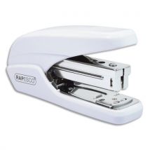 Agrafeuse poche Rapesco Effort Minimal X5-25ps - en métal et plastique - capacité 25 feuilles 80g - blanche