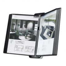 Kit mural de présentation Djois VEO - A4 - 10 Poches - Cadre aluminium