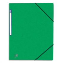 Chemise simple à élastique Topfile - carte lustrée 5/10e - vert