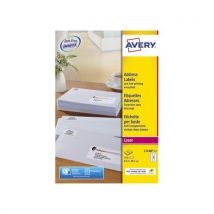 Etiquettes adresse/expédition Avery L7160-15 - 63,5 x 38,1 mm - impression laser - blanc - boîte de 315