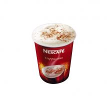 Gobelets operculés prédosés Papercup - Cappuccino 20 cl - Lot de 10