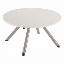 Table basse ronde Xeno - plateau gris - Oslash - 80 cm