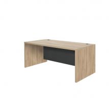 Bureau direction droit Vertex L180 x P 90 cm - Chêne Bocage