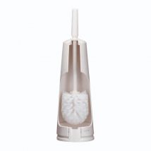 Porte brosse WC blanc