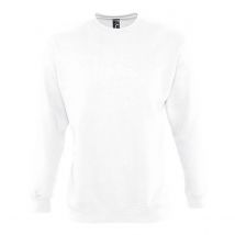 Sweat-shirt personnalisable - blanc - unisexe - col rond - Lot de 5