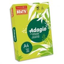 Papier Adagio Flash - teinte fluo - 80 g - A4 - vert kiwi - Ramette Papier de 500 feuilles