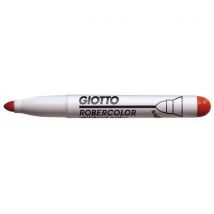 Marqueur effaçable Giotto pointe ogive 7mm. Encre rouge. Odeur neutre. - Lot de 12