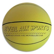 Ballon de basket First Loisirs - mousse de pvc - 17,8cm - 200g - éveil au sport - parfait pour apprendre